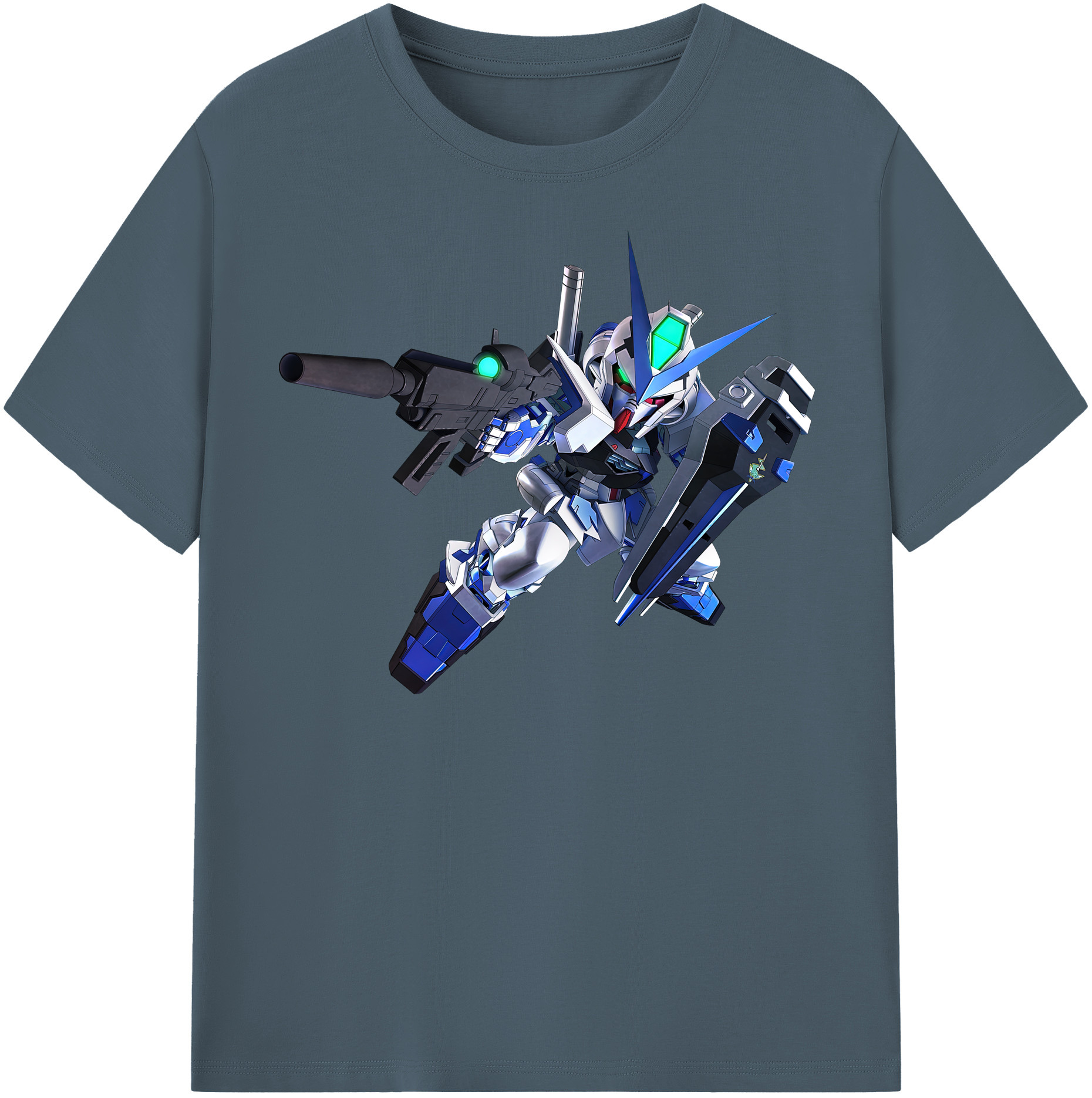 （画像用） 機動戦士ガンダム Mobile Suit Gundam 綿100％半袖Tシャツ（フロントプリント）